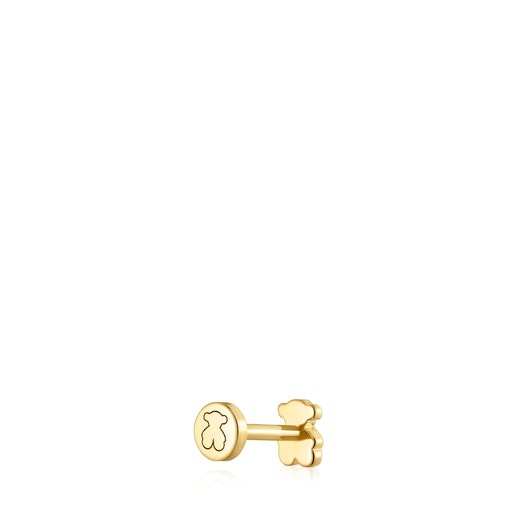 Piercing en or 14 ct motif ourson 6 mm TOUS Basics