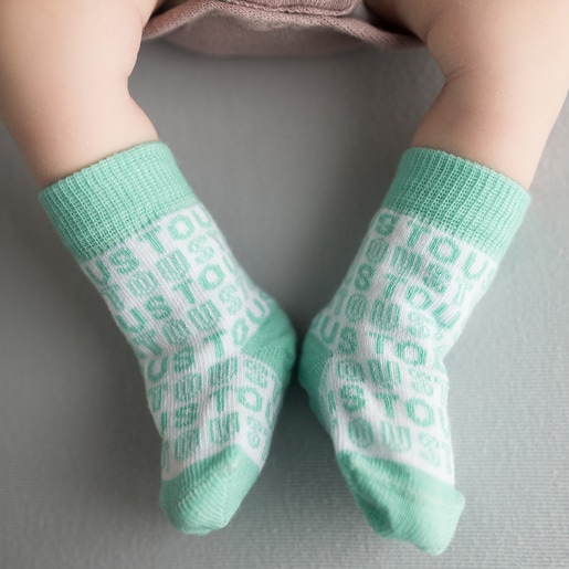 Pack de 2 pares de calcetines de bebé SSocks bruma