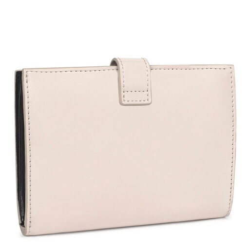 Маленький черный и белый кошелек New Dorp