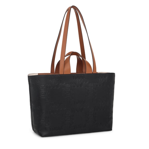 Black and 2025 brown tote