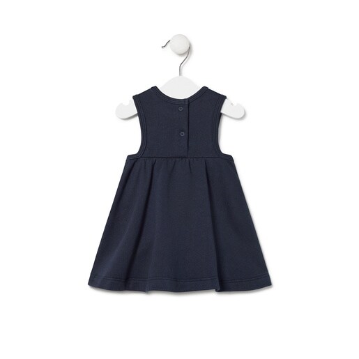 Vestido de bebé niña Classic azul marino
