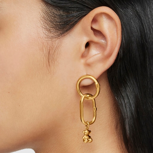 Vermeil Silver Hold Earrings