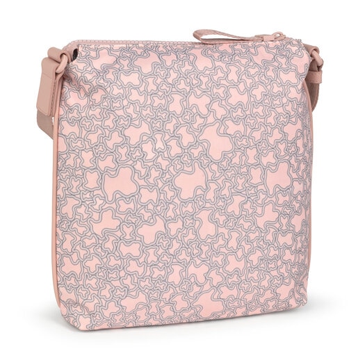 Pink Flat Kaos Mini Sport crossbody bag