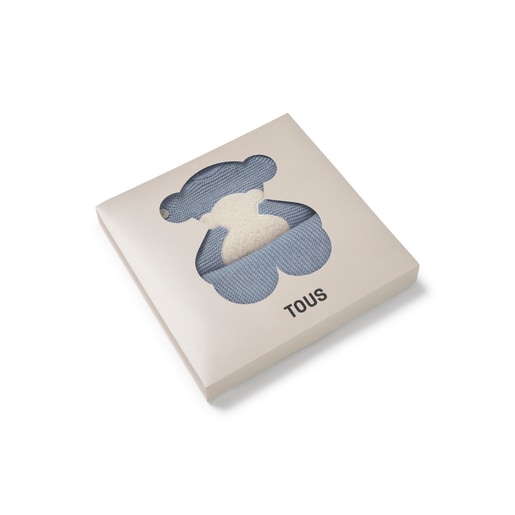 Newborn baby set in Tricot blue