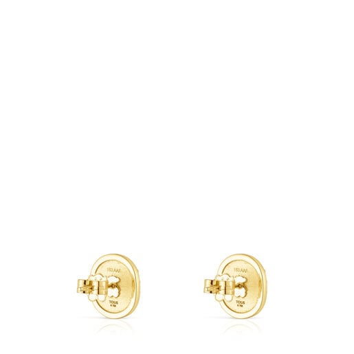 Boucles d’oreilles Oursin en or avec diamants de 0,19 ct