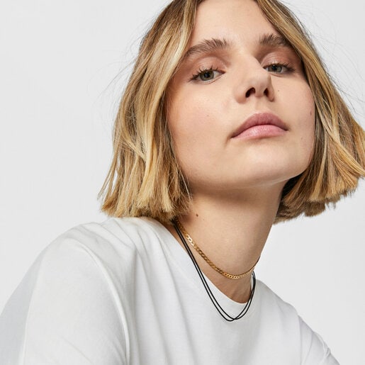 Black nylon TOUS Nylon Basics Necklace