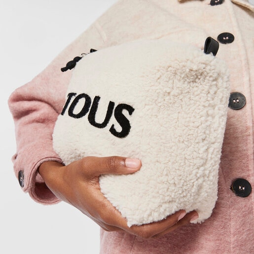 Bolsa mediana Amaya Kaos Shock Warm beige