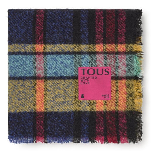 Ellen Tartan foulard multi color