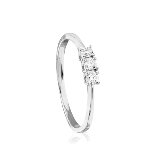 White Gold TOUS Brillants Ring with Diamonds