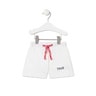 Boys Bermudas in Casual white