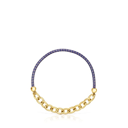 TOUS St. Tropez Bracciale elastico blu elastico