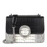 Маленькая черная и белая сумка-кроссбоди Audree Wild