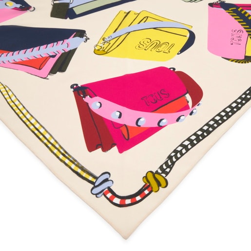 Beige Scarf TOUS Audree