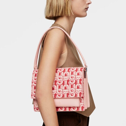 Bandolera mediana Audree coral TOUS MANIFESTO