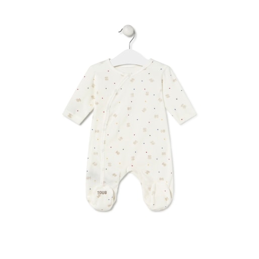 Pelele de bebé Cosmic crudo