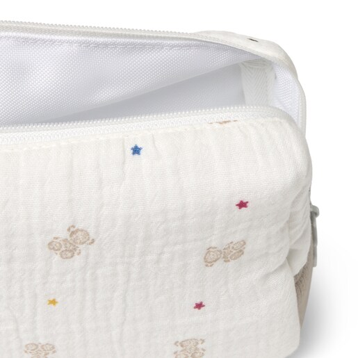 Toiletry bag in Cosmic ecru