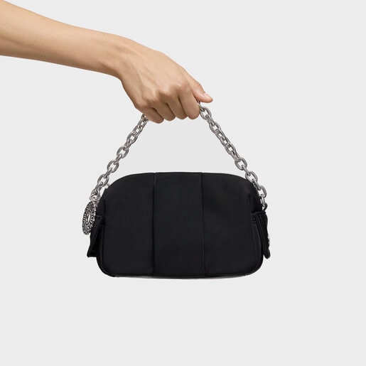 Black Crossbody reporter bag TOUS Jane Soft