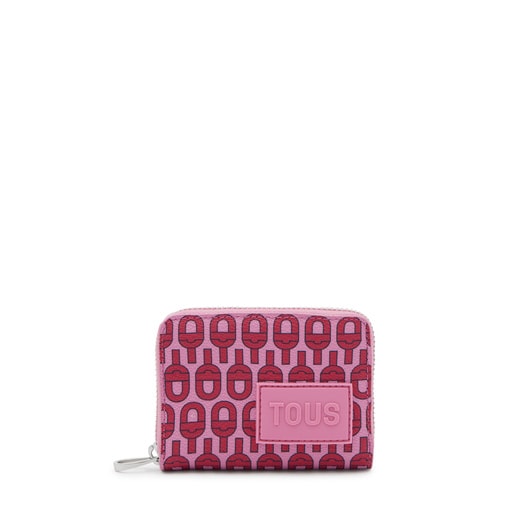 Fuchsia-colored Change purse TOUS MANIFESTO Essence