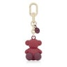 Portachiavi rosso Metal Bold Bear