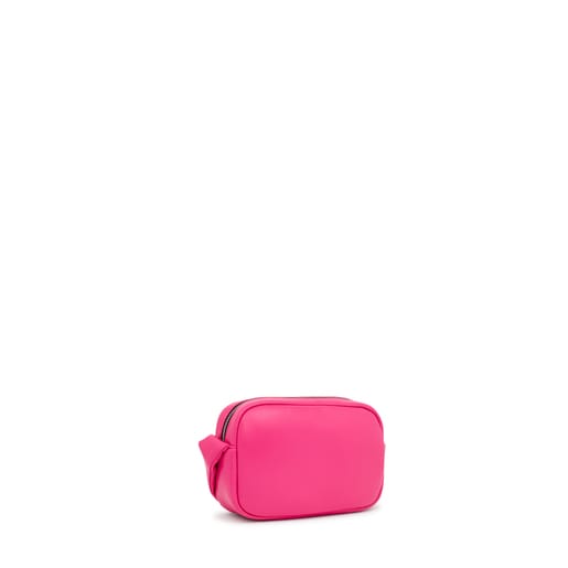 Sac à bandoulière reporter fuchsia TOUS Carol