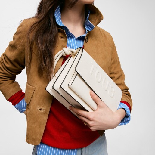 ベージュのミディアム・クロスボディバッグ TOUS La Rue New Audree