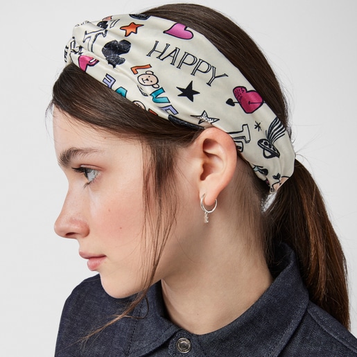 Elastic headband Tous Samba multicolor