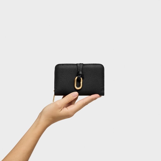 محفظة باللون الأسود من تشكيلة TOUS Hold