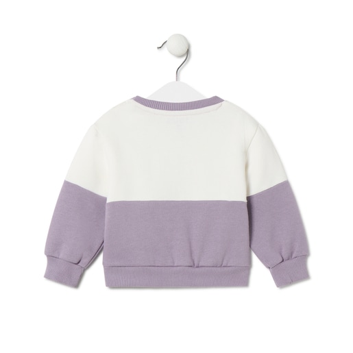 TOUS logo sweatshirt in Casual lilac