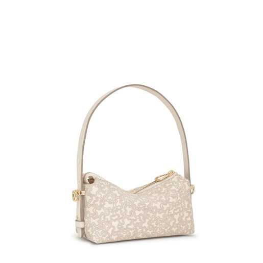 Minibolso beige Kaos Mini Lines