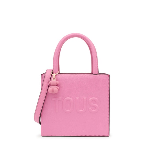 Μίνι τσάντα Cube TOUS Brenda σε σκούρο ροζ χρώμα
