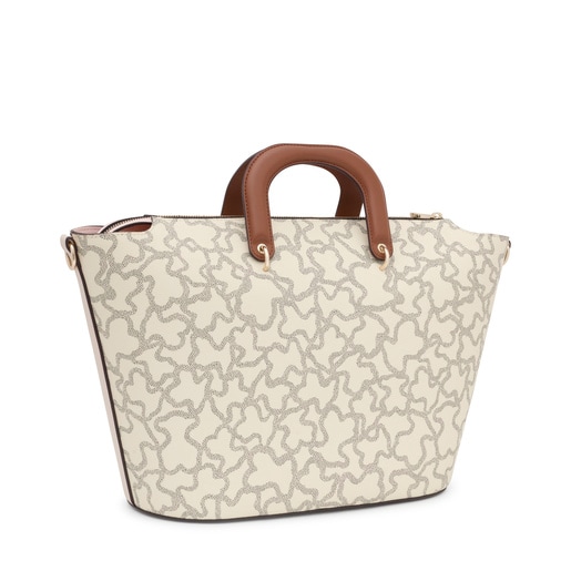 Kaos Icon large beige Tote bag