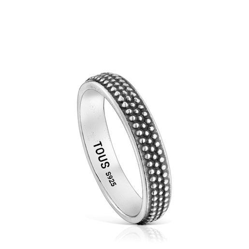 Anillo de plata 5 mm TOUS Man