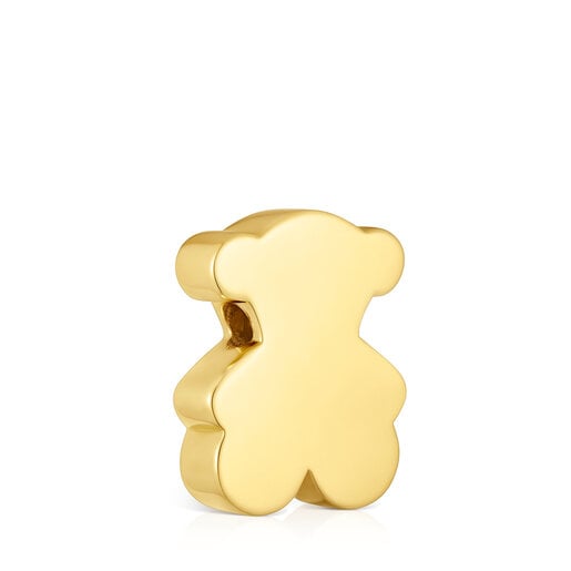 Charm TOUS 1950 oso mediano con baño de oro 18 kt sobre plata