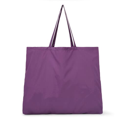 Mauve TOUS Cecilia Mini-pendant with bag inside