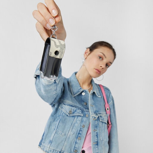 ブラックのリップスティック・ハンギングケース TOUS Kaos Summer