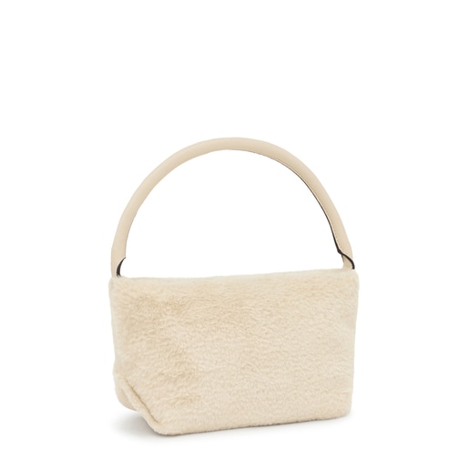 Bolso de hombro beige TOUS Balloon Wild