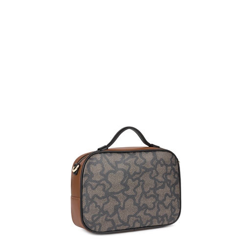 Multi-beige Kaos Icon Crossbody reporter bag