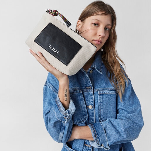 Neceser beige TOUS Empire Cotton