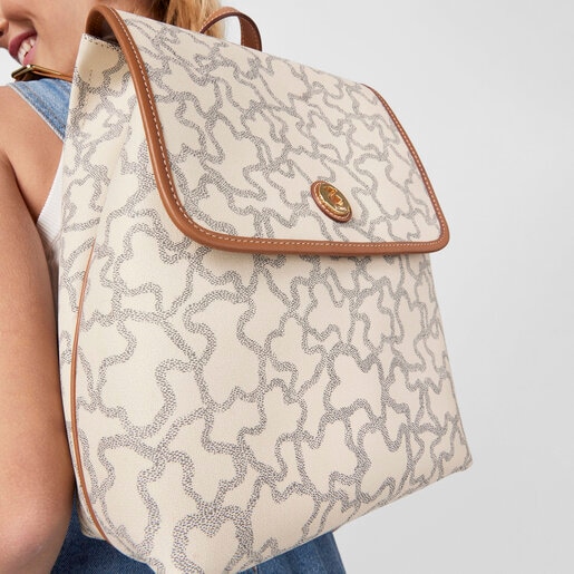 Medium sand-black Kaos New Total Backpack