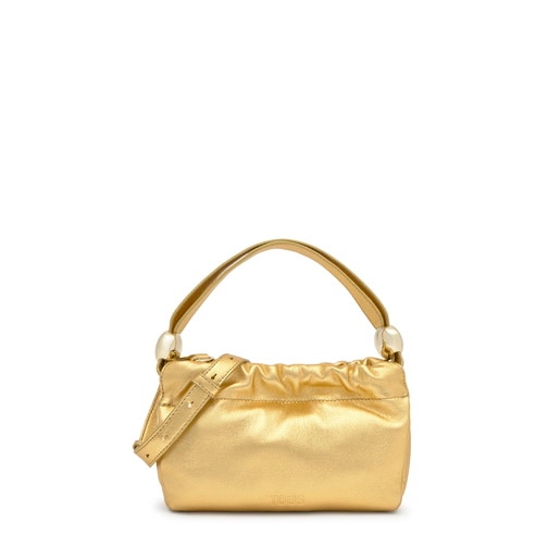 Small gold Crossbody bag TOUS Gloss