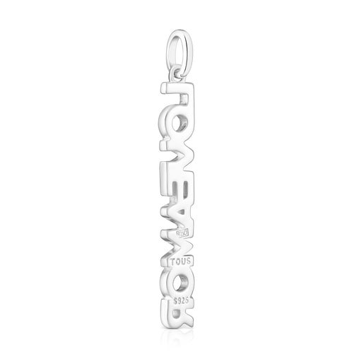 Pendentif Loveamor TOUS Pride en argent et émail 