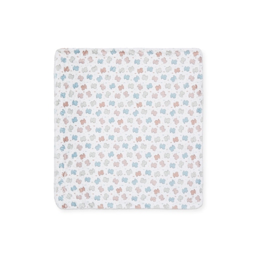 Baby blanket in Colors blue