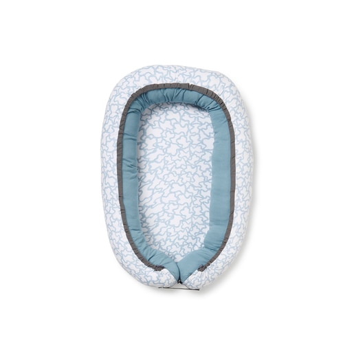 Baby sleep nest in Kaos blue