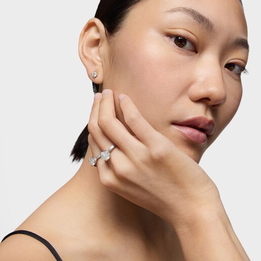 Anillo solitario de platino con diamante creado en laboratorio 2,00 ct TOUS Essentials LGD