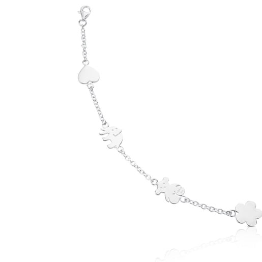 Pulsera de plata Animalandia