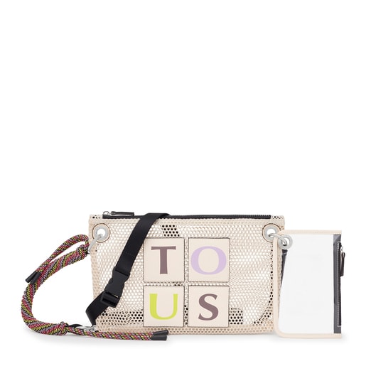 Beige TOUS Net Crossbody bag