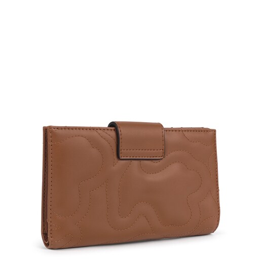 財布  Kaos Dream  Kaos柄  L  ブラウン