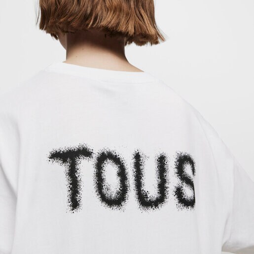 Camiseta de manga corta azul TOUS Motifs Spray