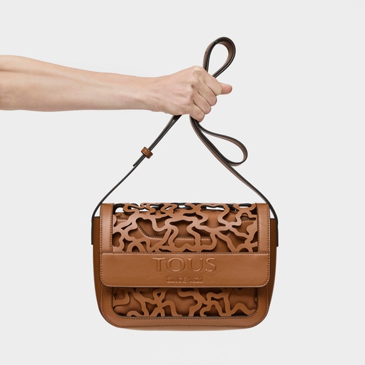 Коричневая сумка-кроссбоди Amaya Kaos Shock