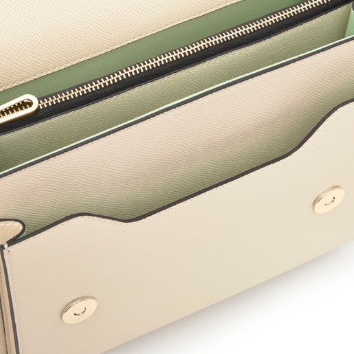 Medium beige TOUS La Rue New Audree Crossbody bag